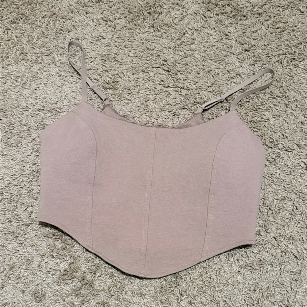 ALO Yoga Soft tan Camisole